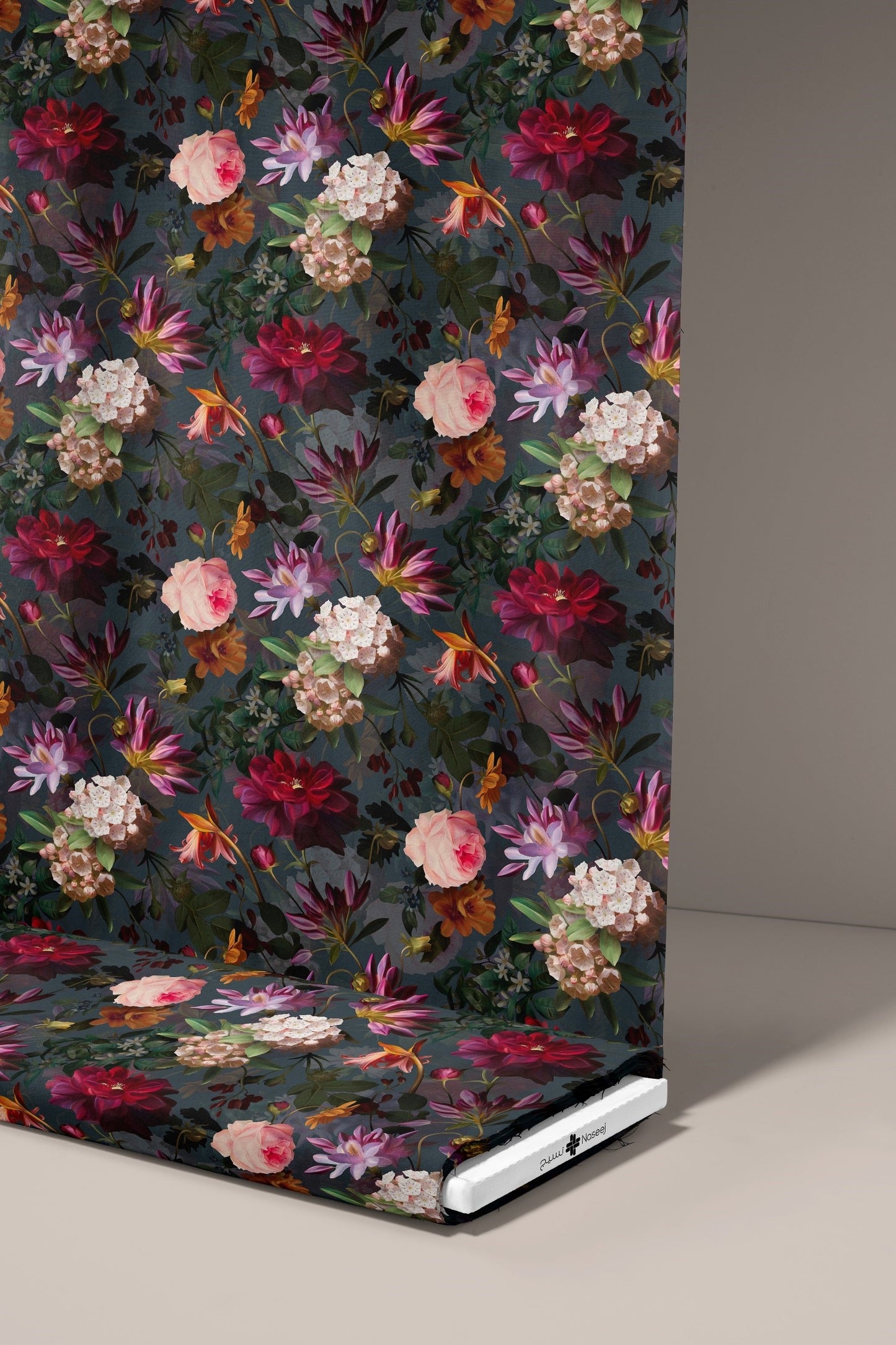 Floral Night in Navy