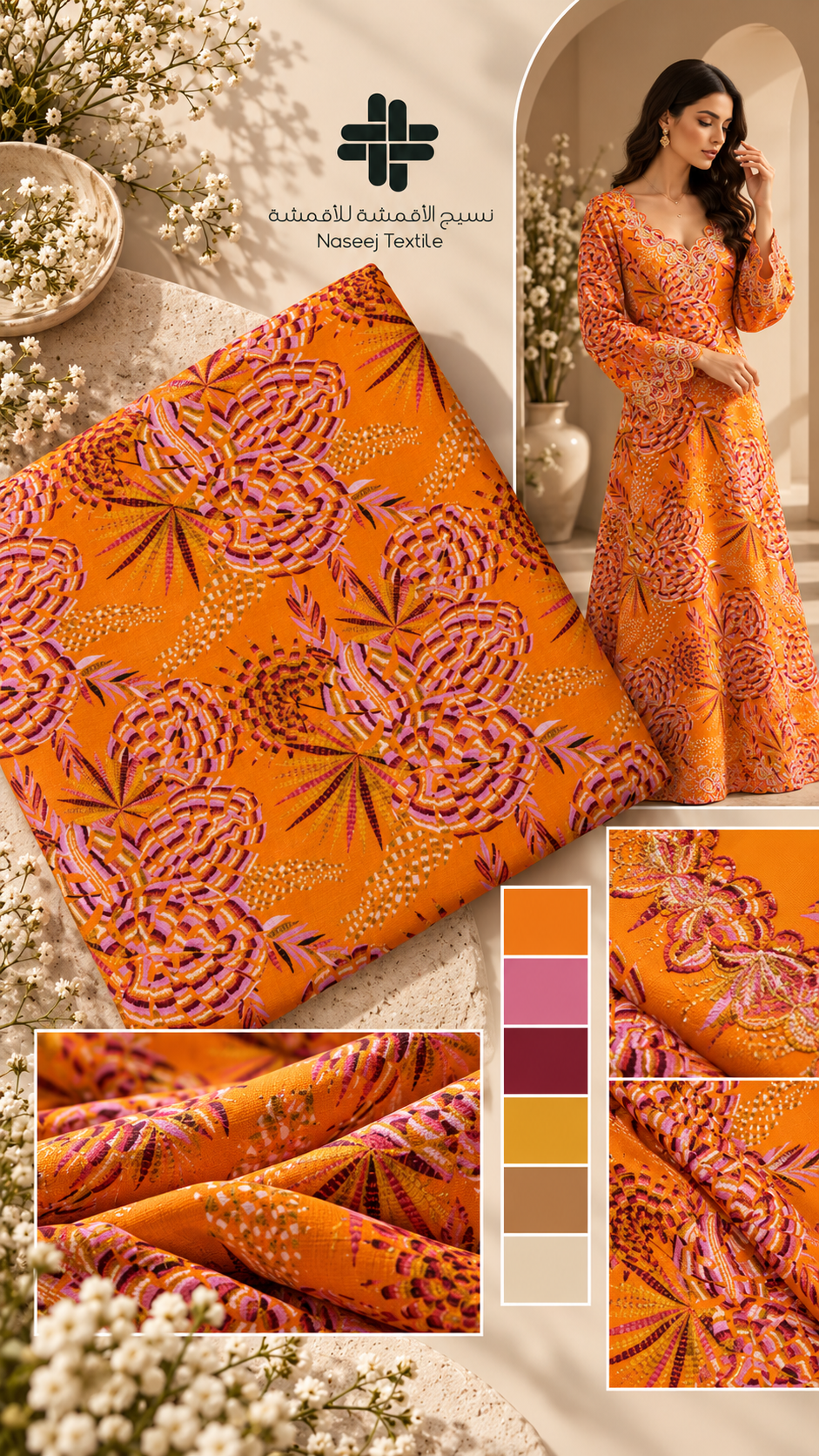 Burnt Orange Petals