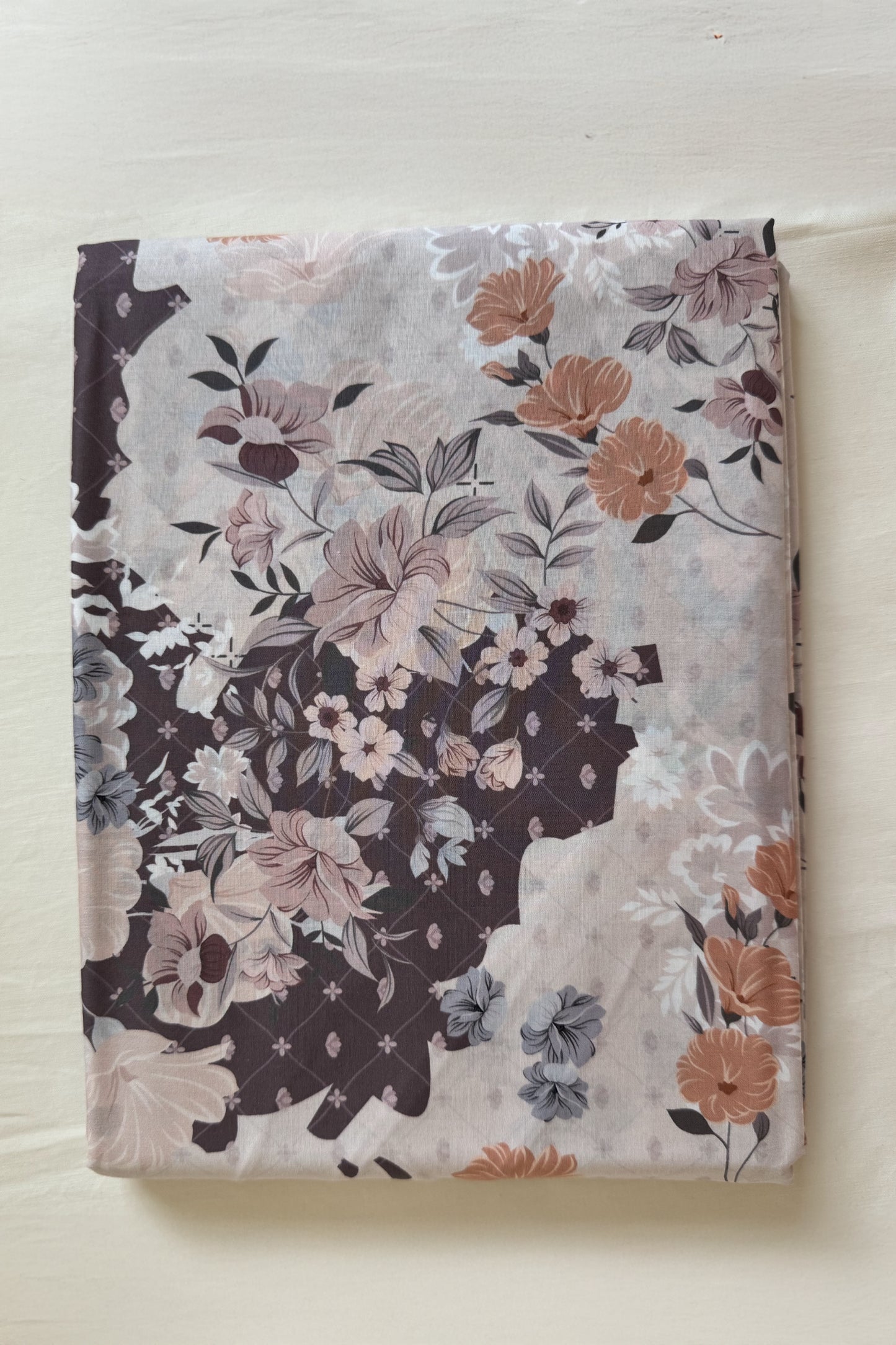 Floral Brown Patches