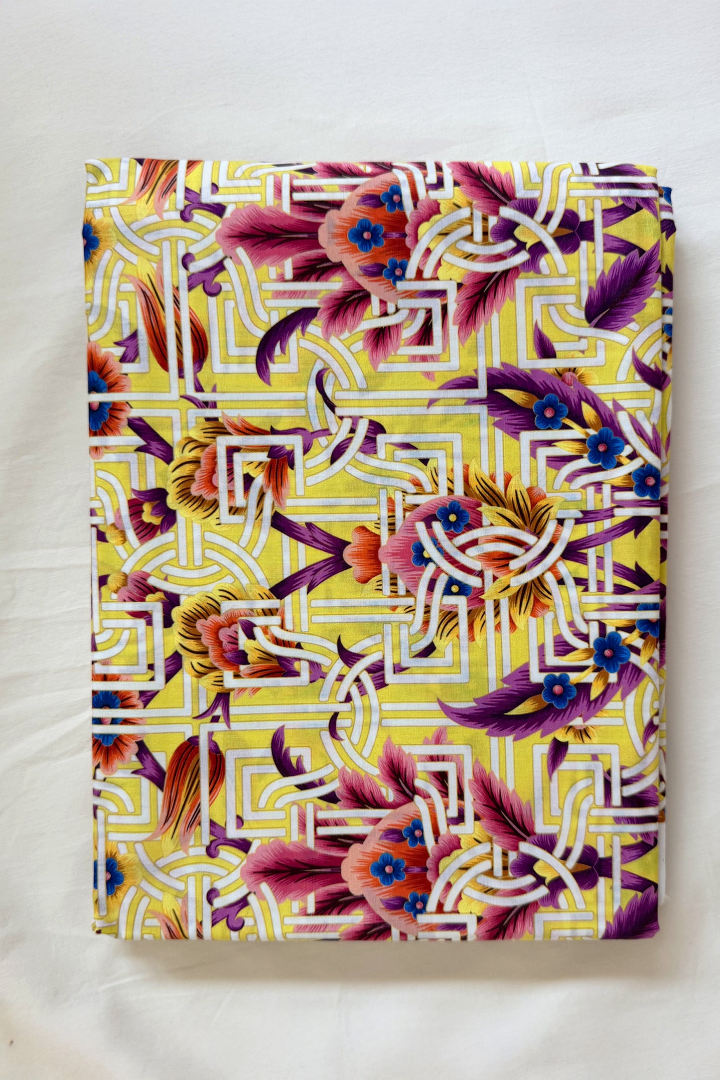 Turkish Geometric Floral in yellow
