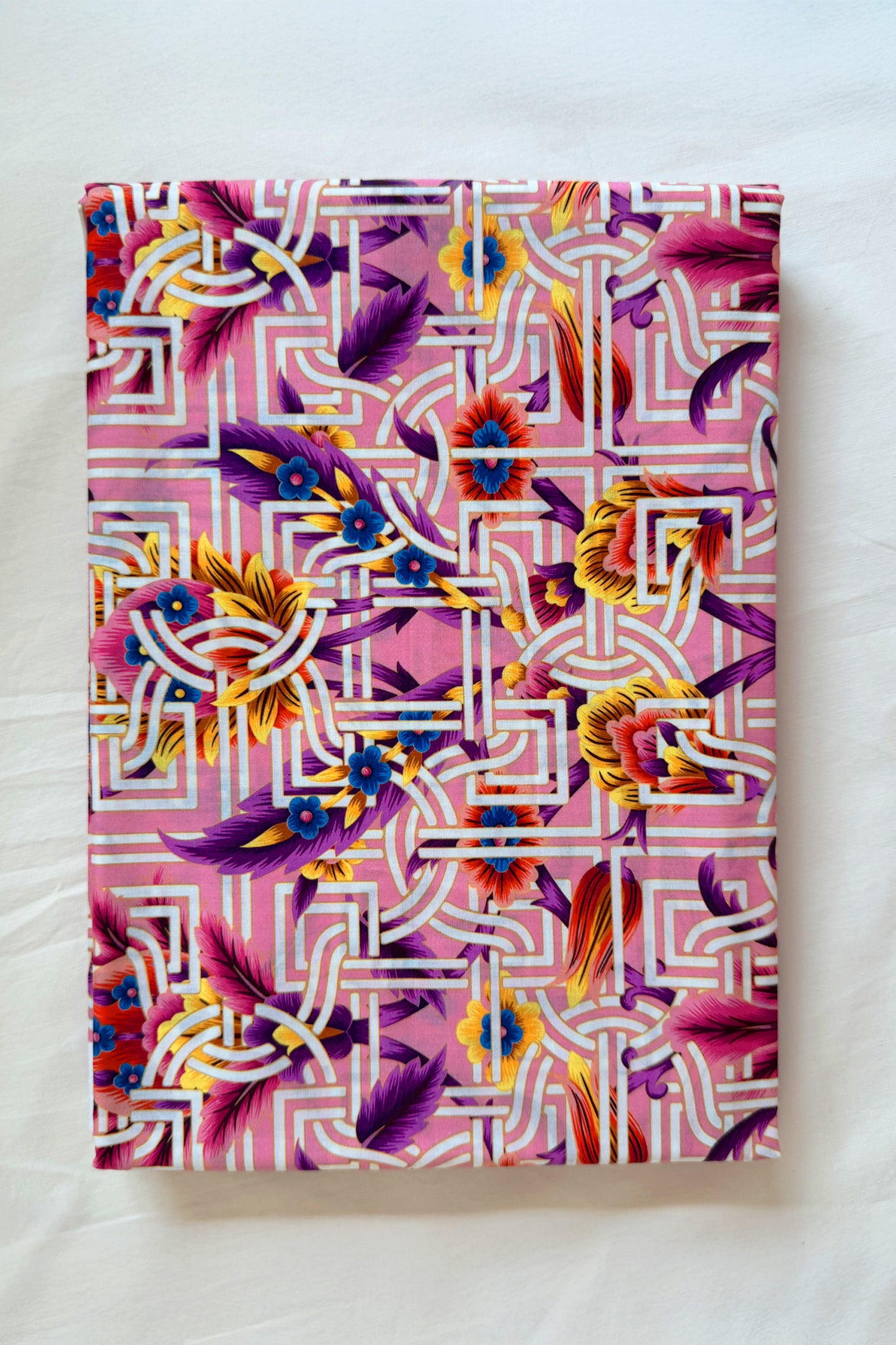 Turkish Geometric Floral in pink