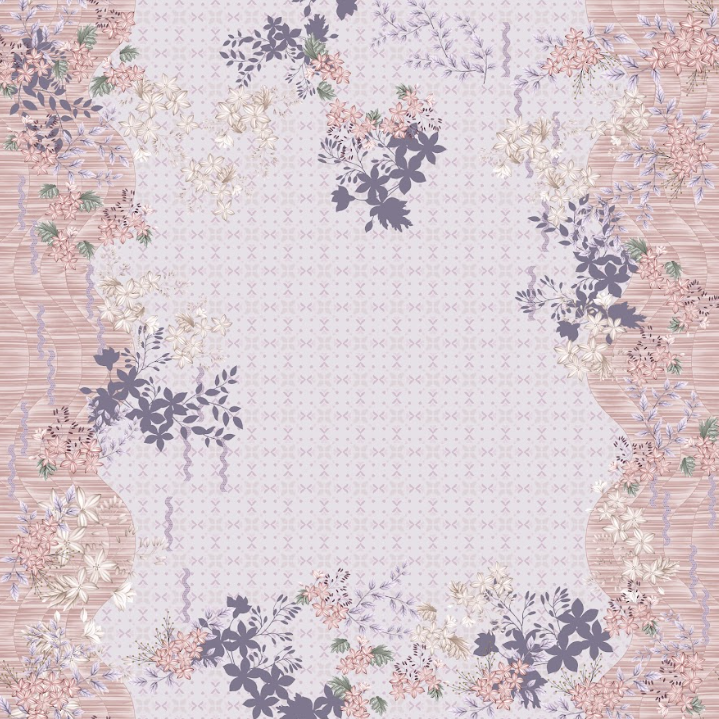 Purple and Pink Floral