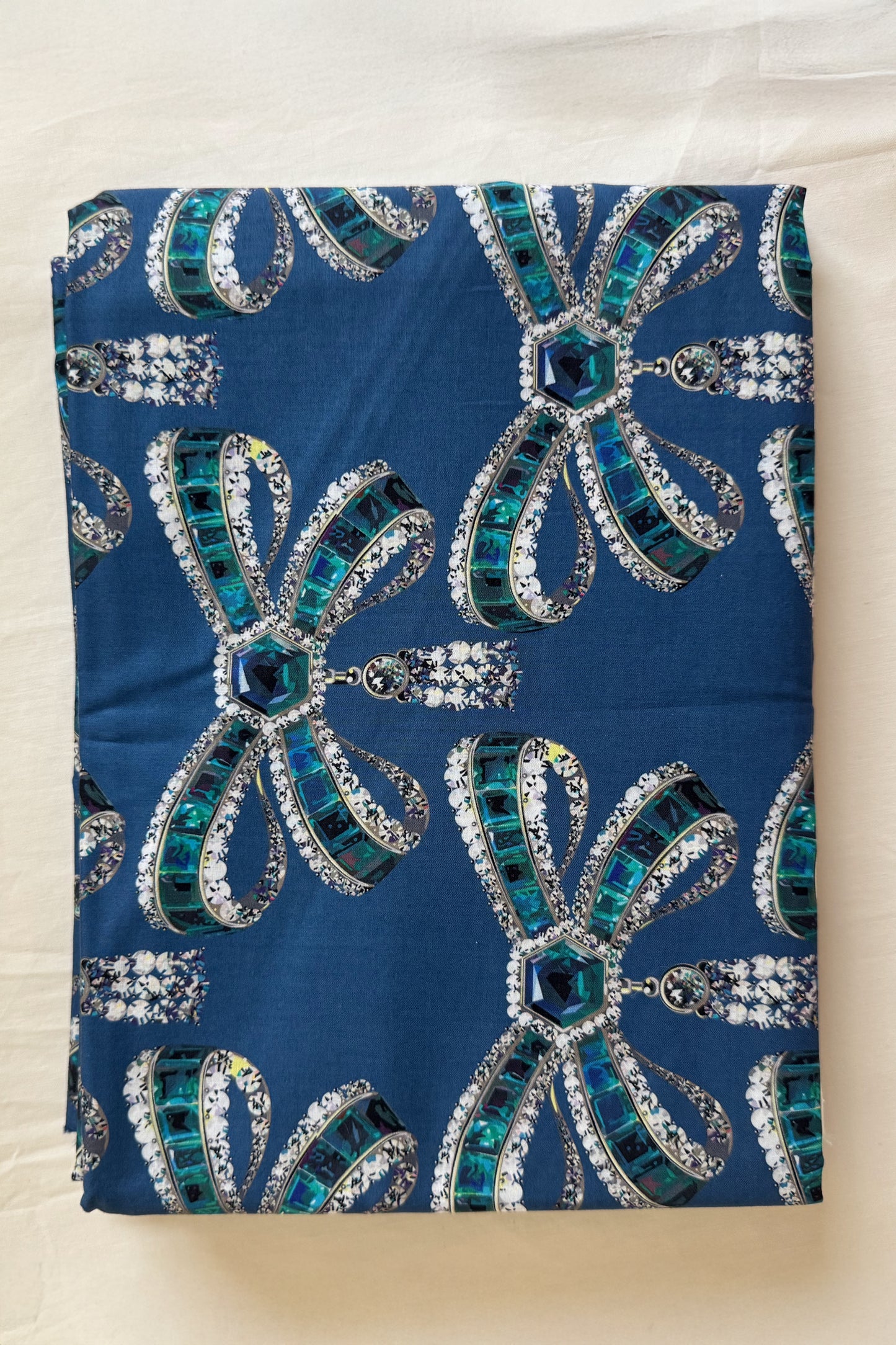 Vintage jewelry Blue Bows in Liberty