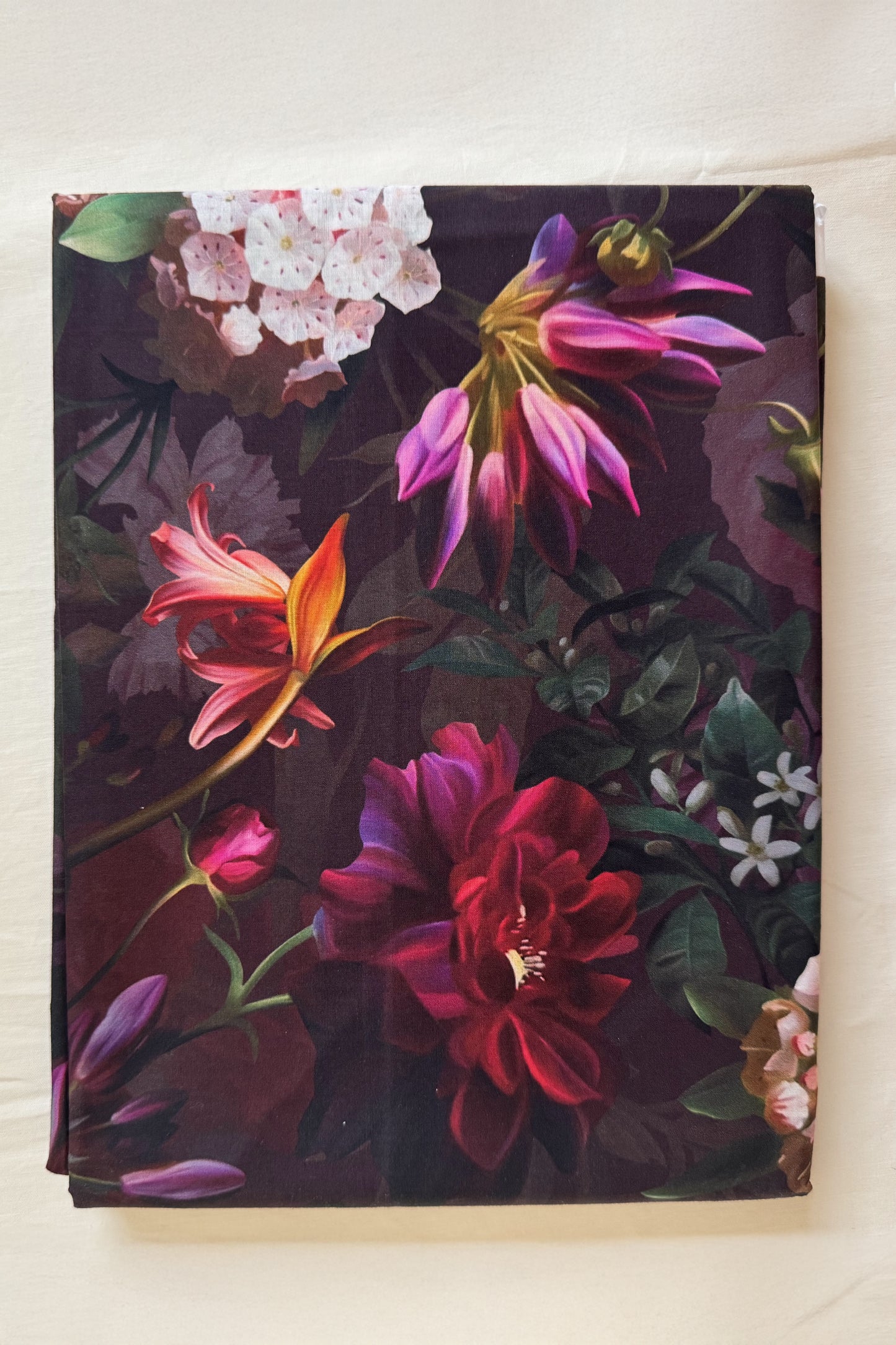 Floral Nighy in Maroon
