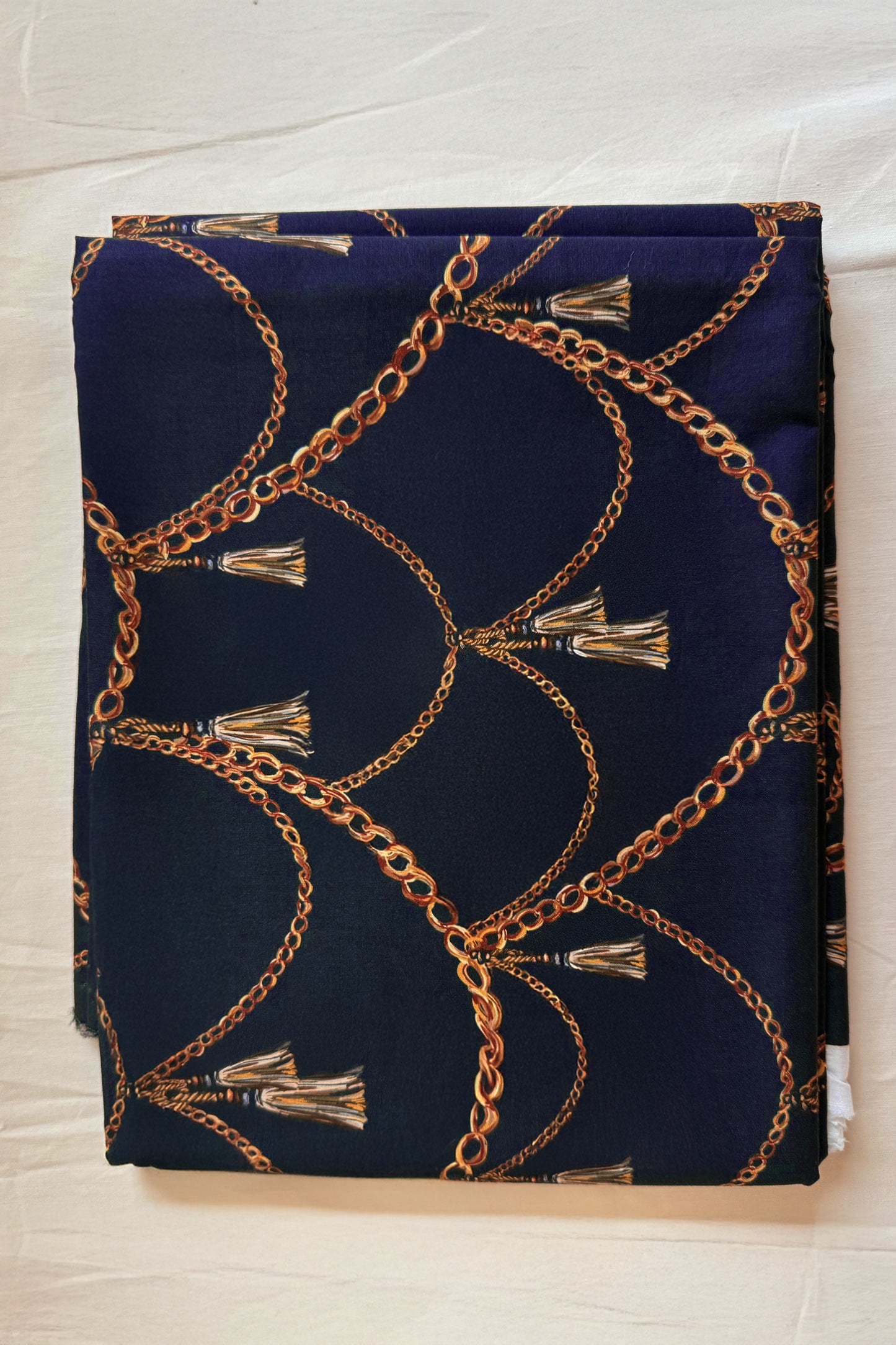 Imperial Blue Tassels