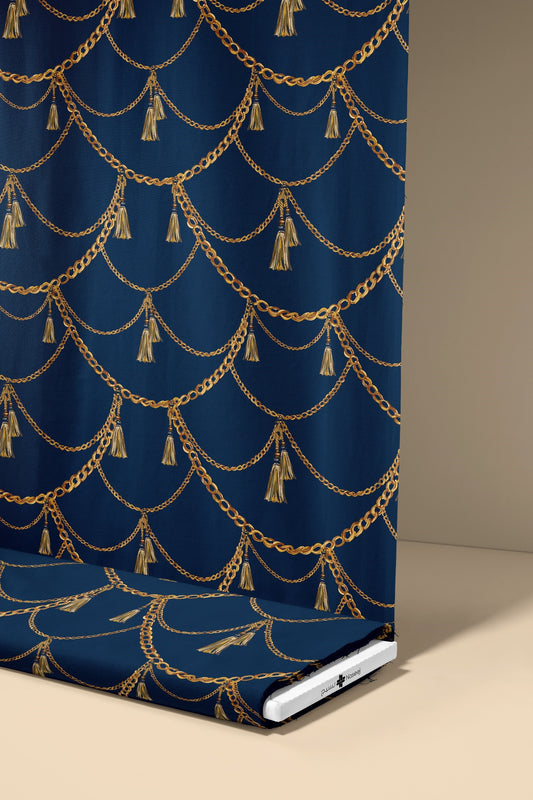 Imperial Blue Tassels