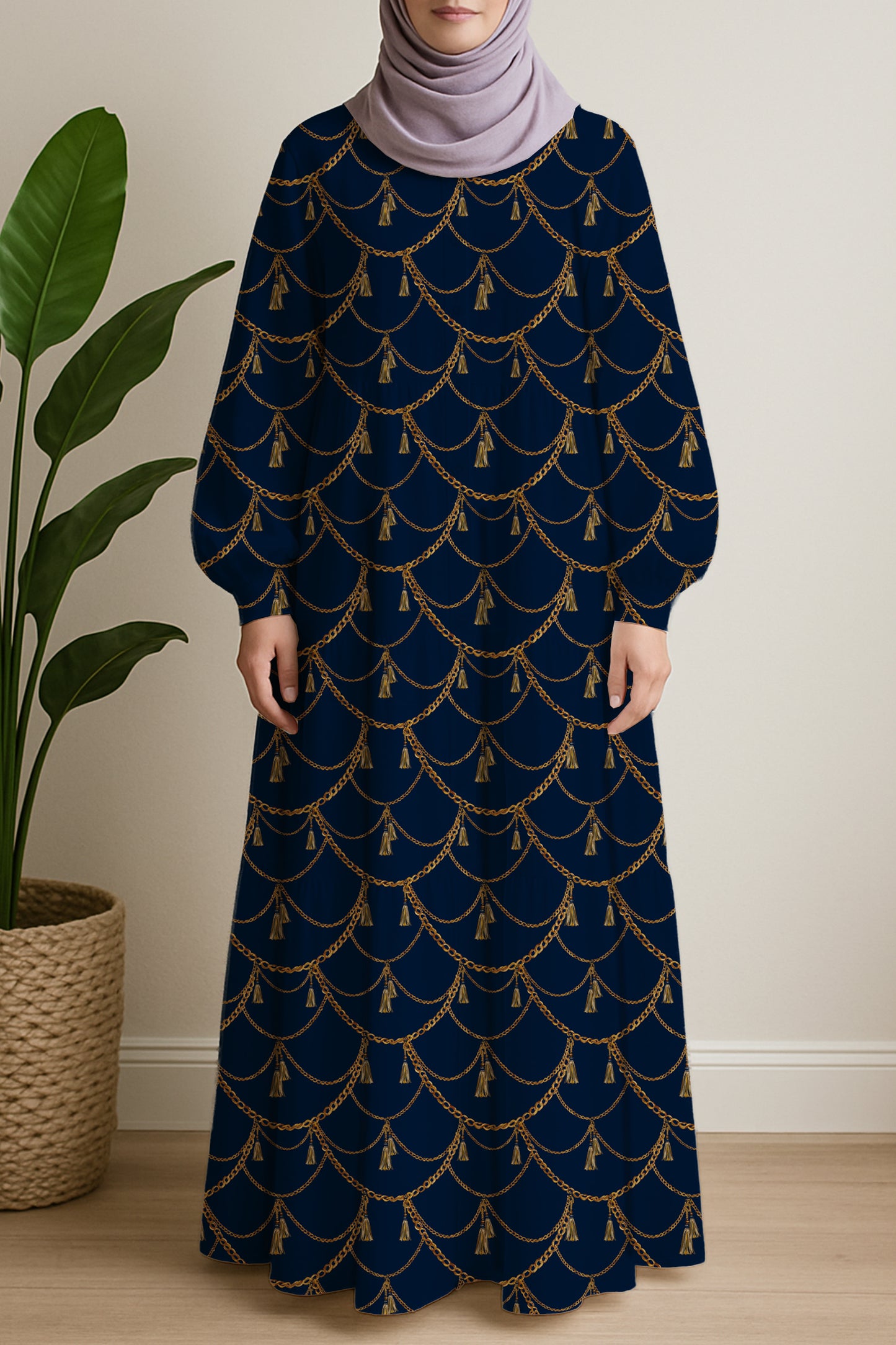 Imperial Blue Tassels