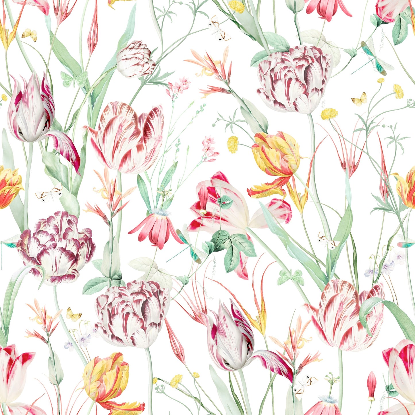 Tulip Bloomin Jacquard Silk